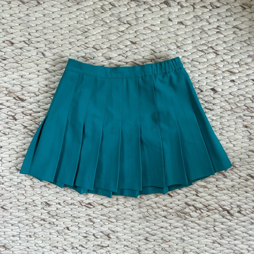 Vintage Teal Pebble Beach Tennis Skirt